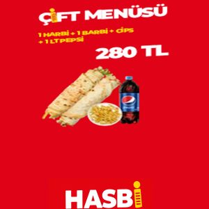 Aydın Dönerci - Hasbi Döner Çift menüsü