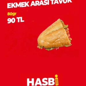 ekmek arası tavuk 80gr