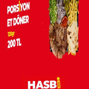 porsiyon et döner 120gr